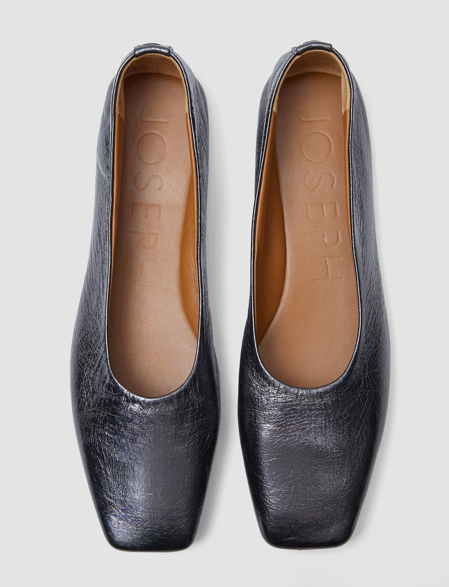 silver-metallic-leather-ballerinas-JOSEPH