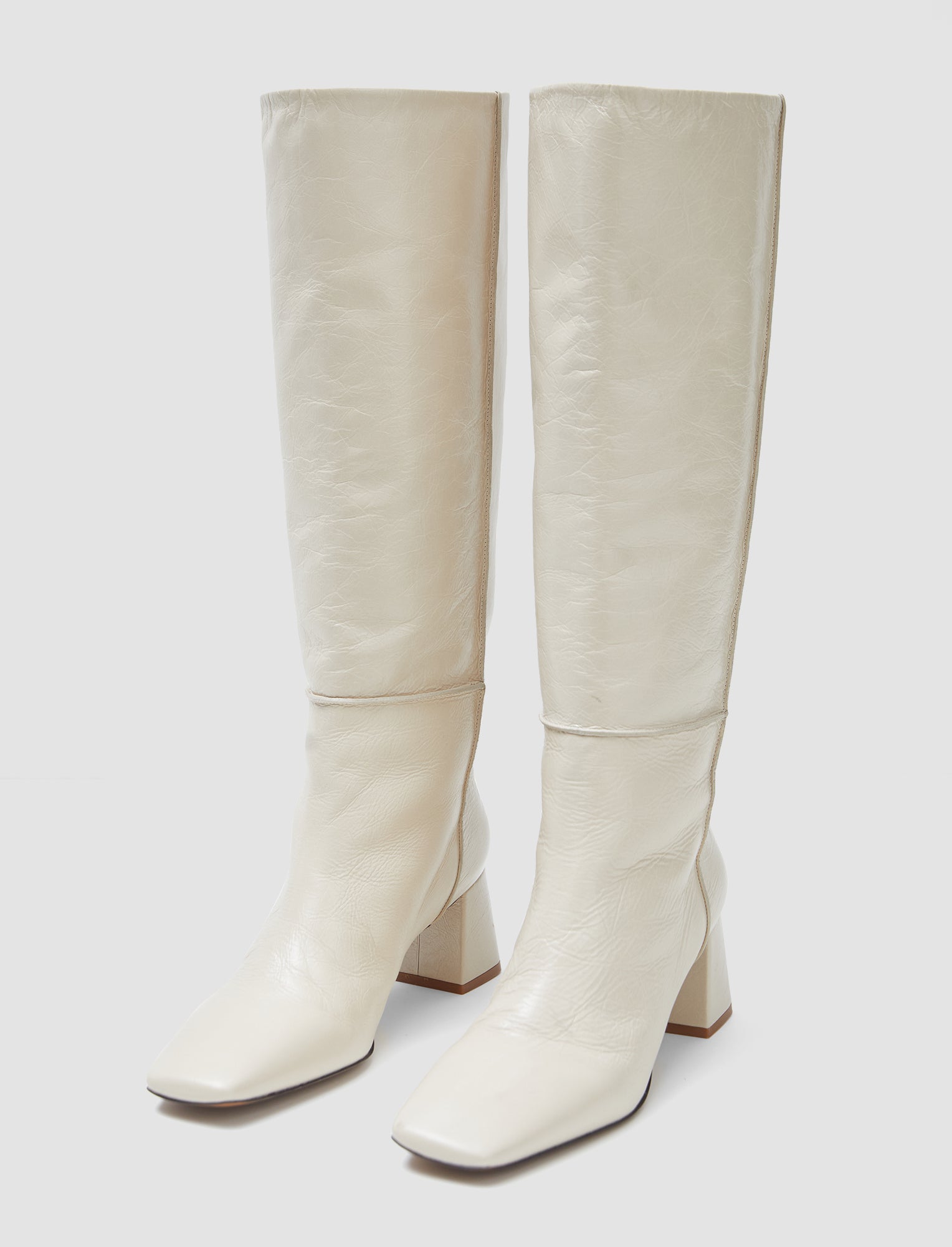 beige-heeled-knee-high-patent-leather-boots-JOSEPH