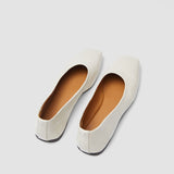 Beige Patent Leather Ballerinas - Joseph