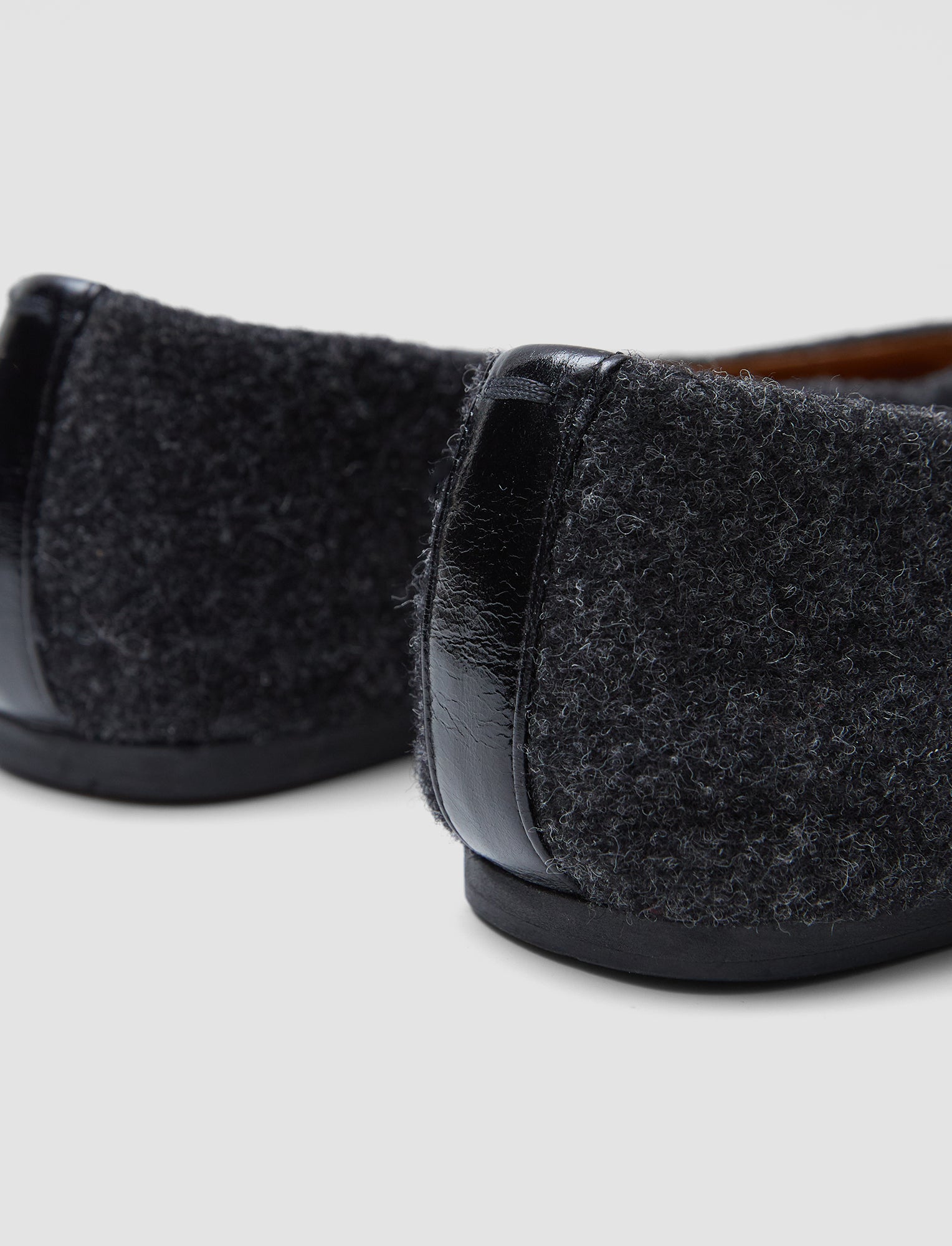 grey-textured-wool-ballerinas-JOSEPH
