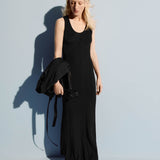 Viscose Rib Knit Dress