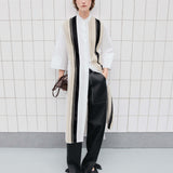 Mederic Poplin Colour Block Dress