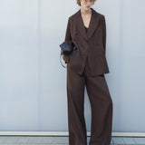 Pantalon Alanel en soie et coton doux