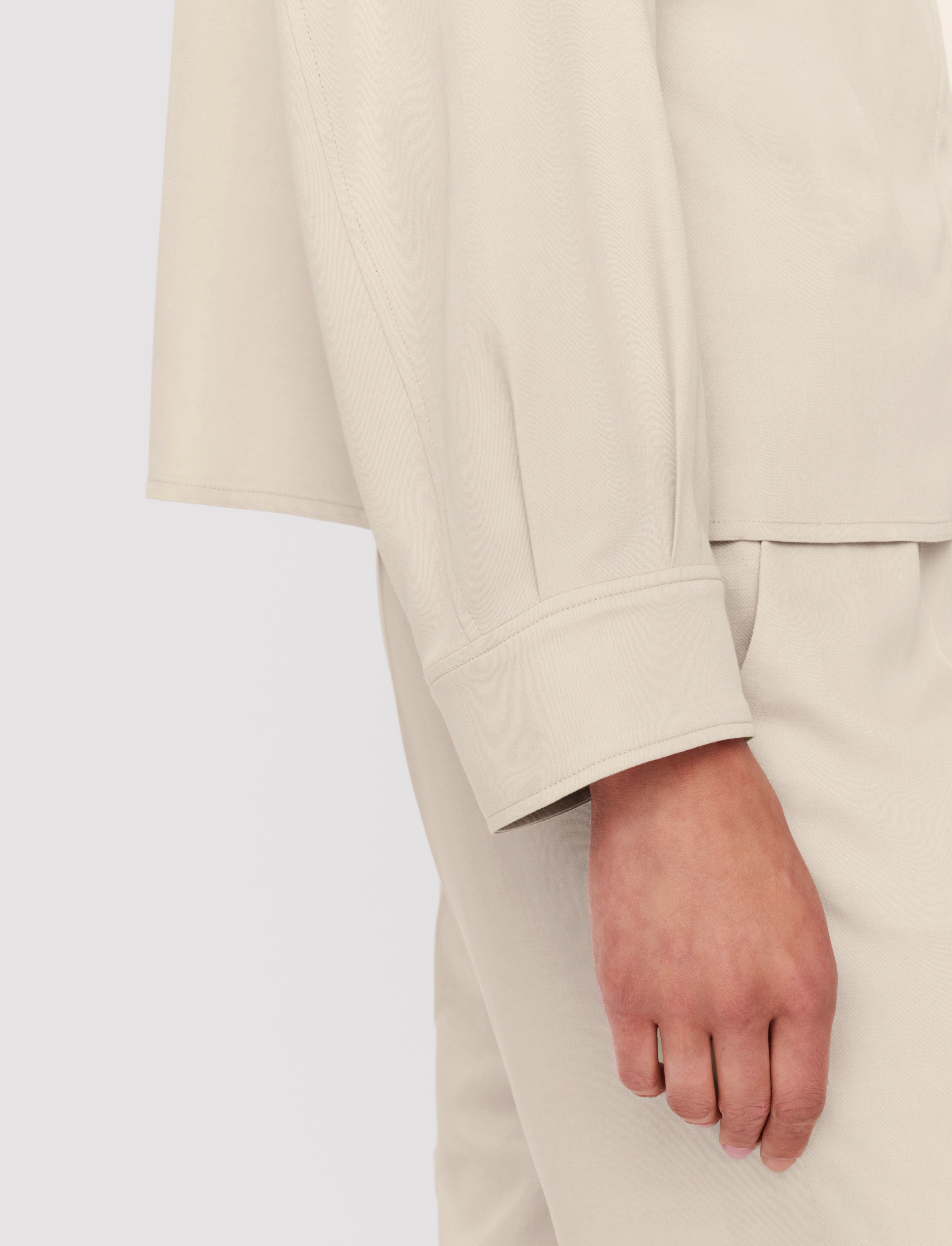 beige-vega-soft-viscose-tailoring-shirt-JOSEPH