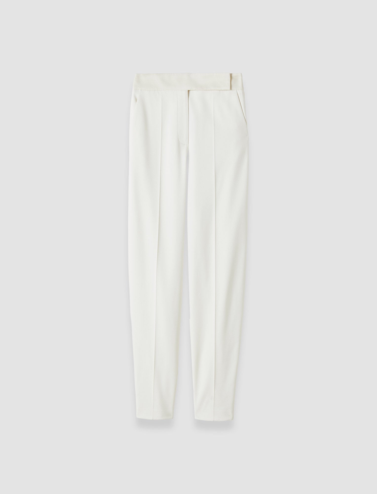 ホワイト-aix-tailored-crepe-トラウザーズ-JOSEPH