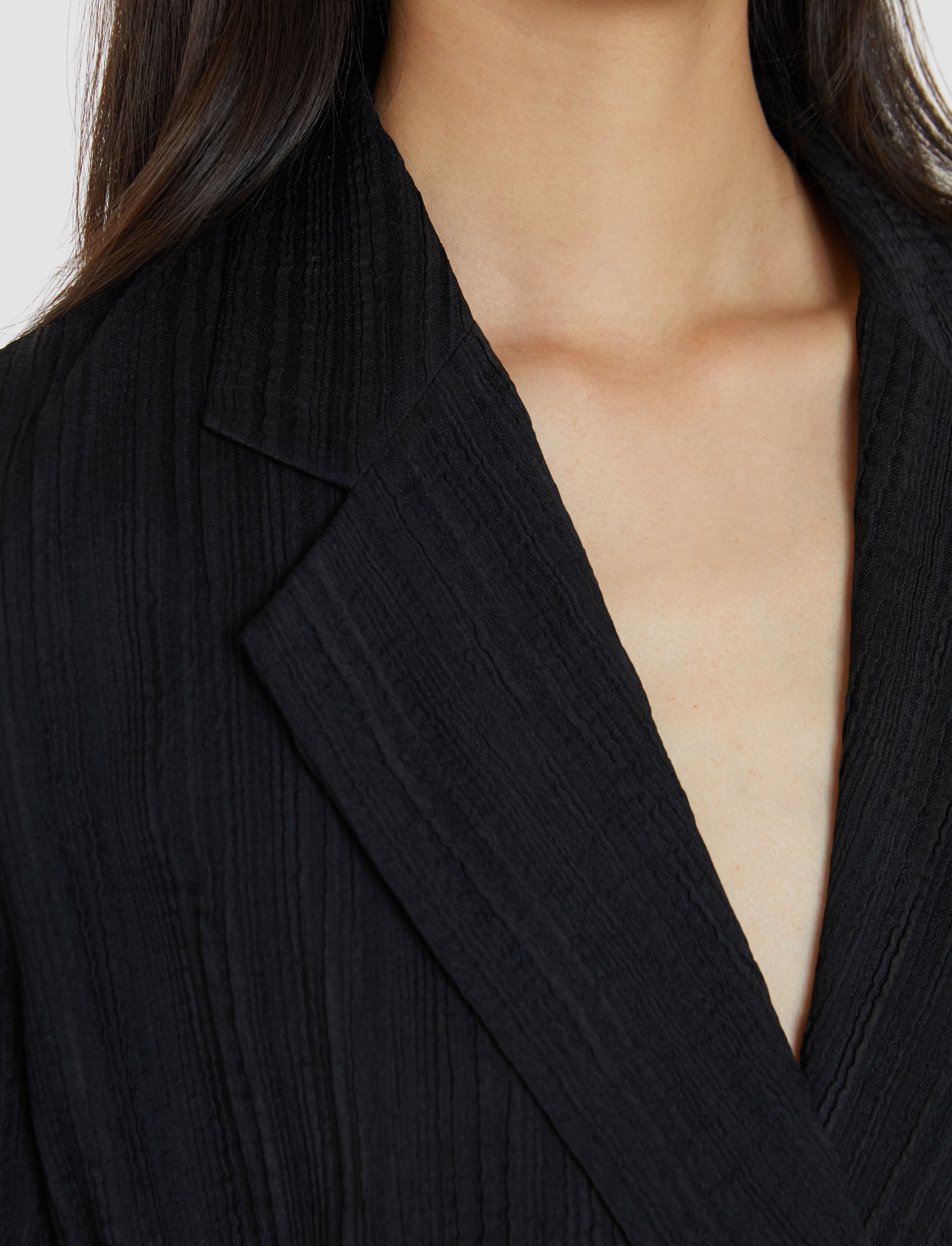 black-amelot-pleat-jacquard-jacket-JOSEPH