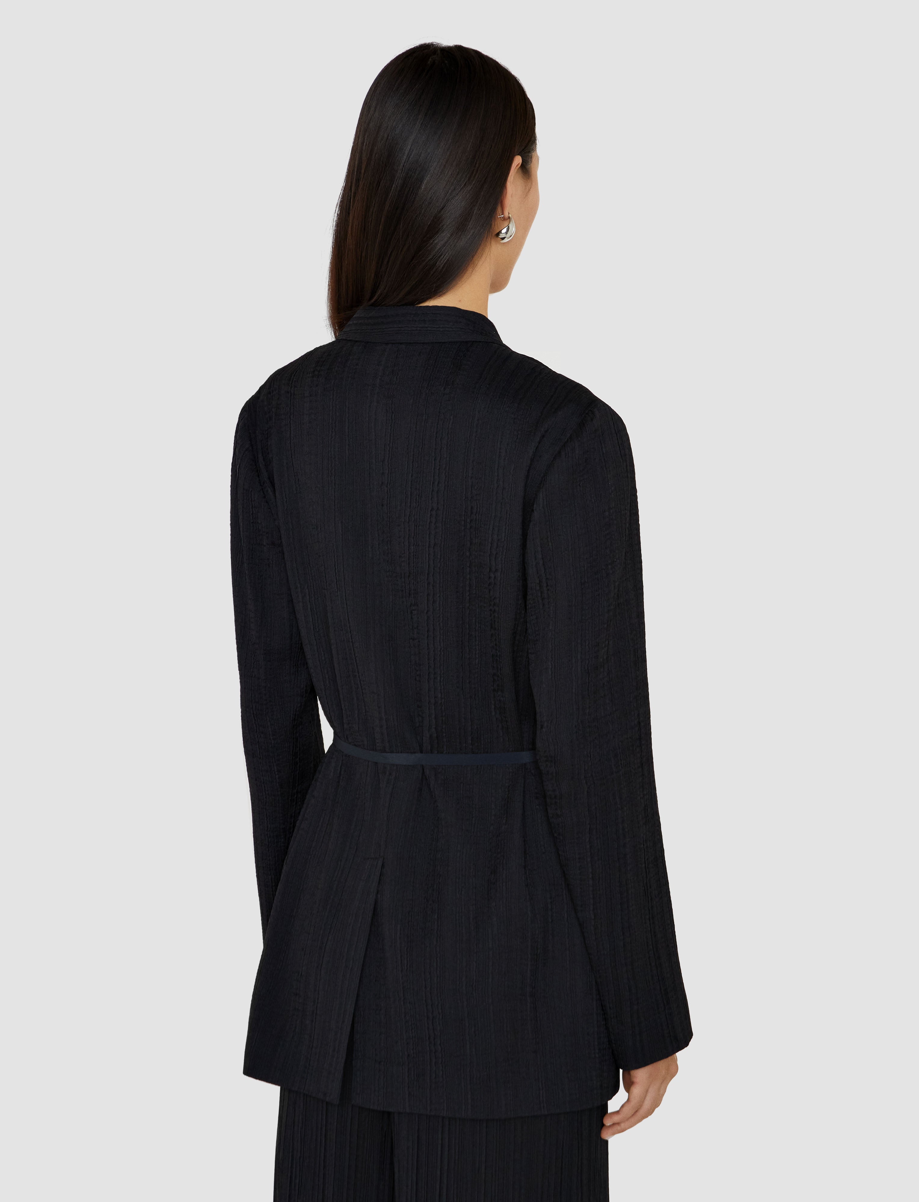 black-amelot-pleat-jacquard-jacket-JOSEPH