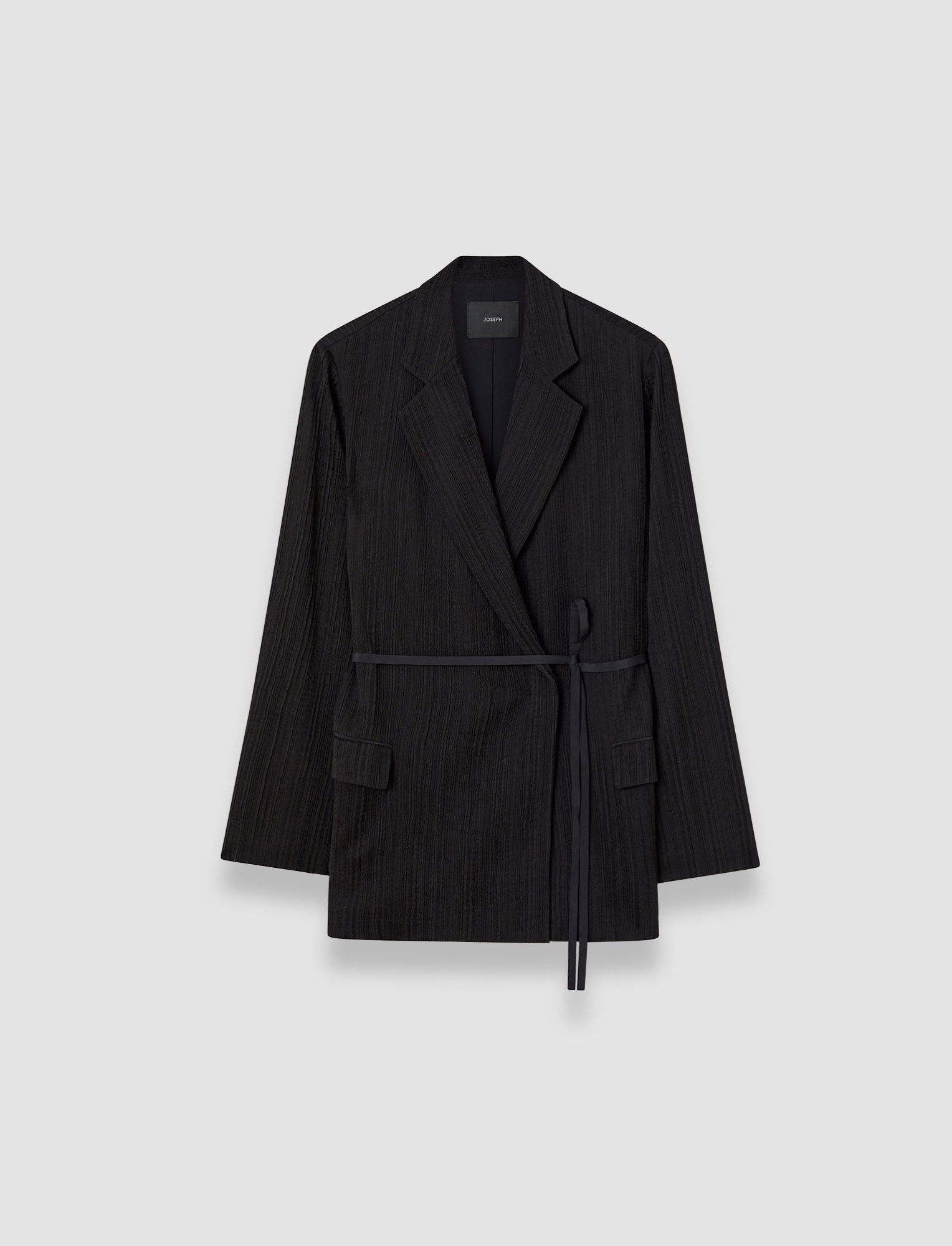 black-amelot-pleat-jacquard-jacket-JOSEPH