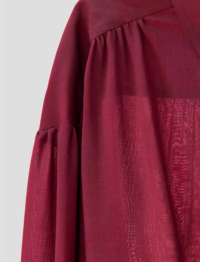 red-anais-sheer-fine-wool-blouse-JOSEPH