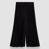 Black Anvers Airy Plissé Trousers - Joseph