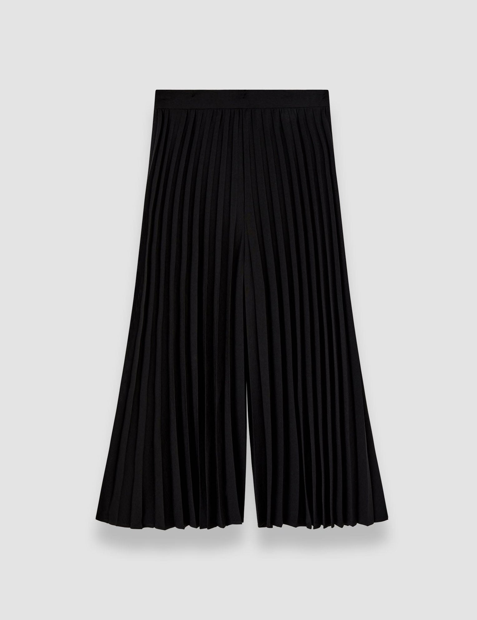 Black Anvers Airy Plissé Trousers - Joseph
