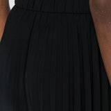 Black Anvers Airy Plissé Trousers - Joseph