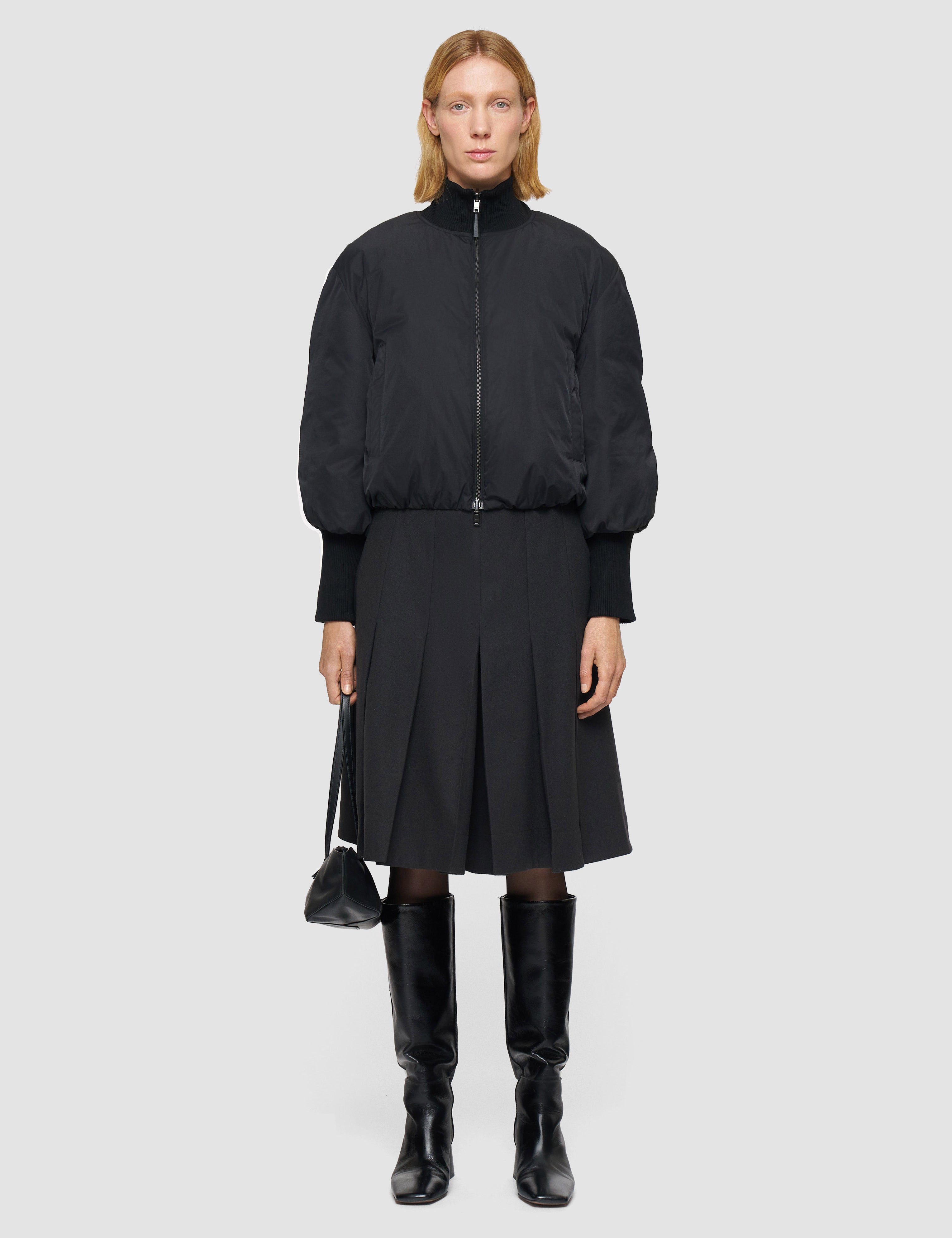 Black Bart Padded Duck Down Bomber Jacket - Joseph