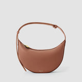 Brown Bean Leather Bag - Joseph