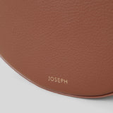 Brown Bean Leather Bag - Joseph