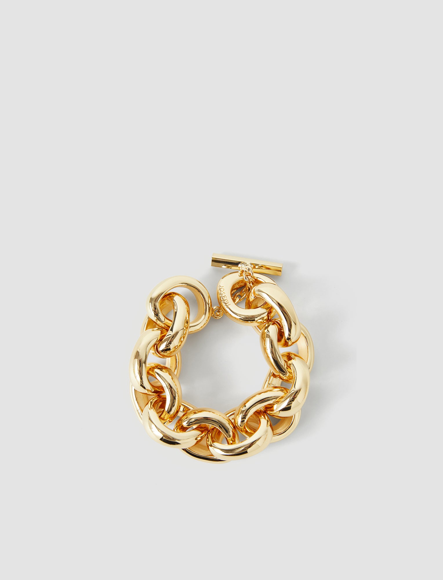 Bean Link Bracelet in Gold | JOSEPH GB