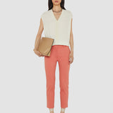 Pantalon Bing Court en gabardine stretch légère