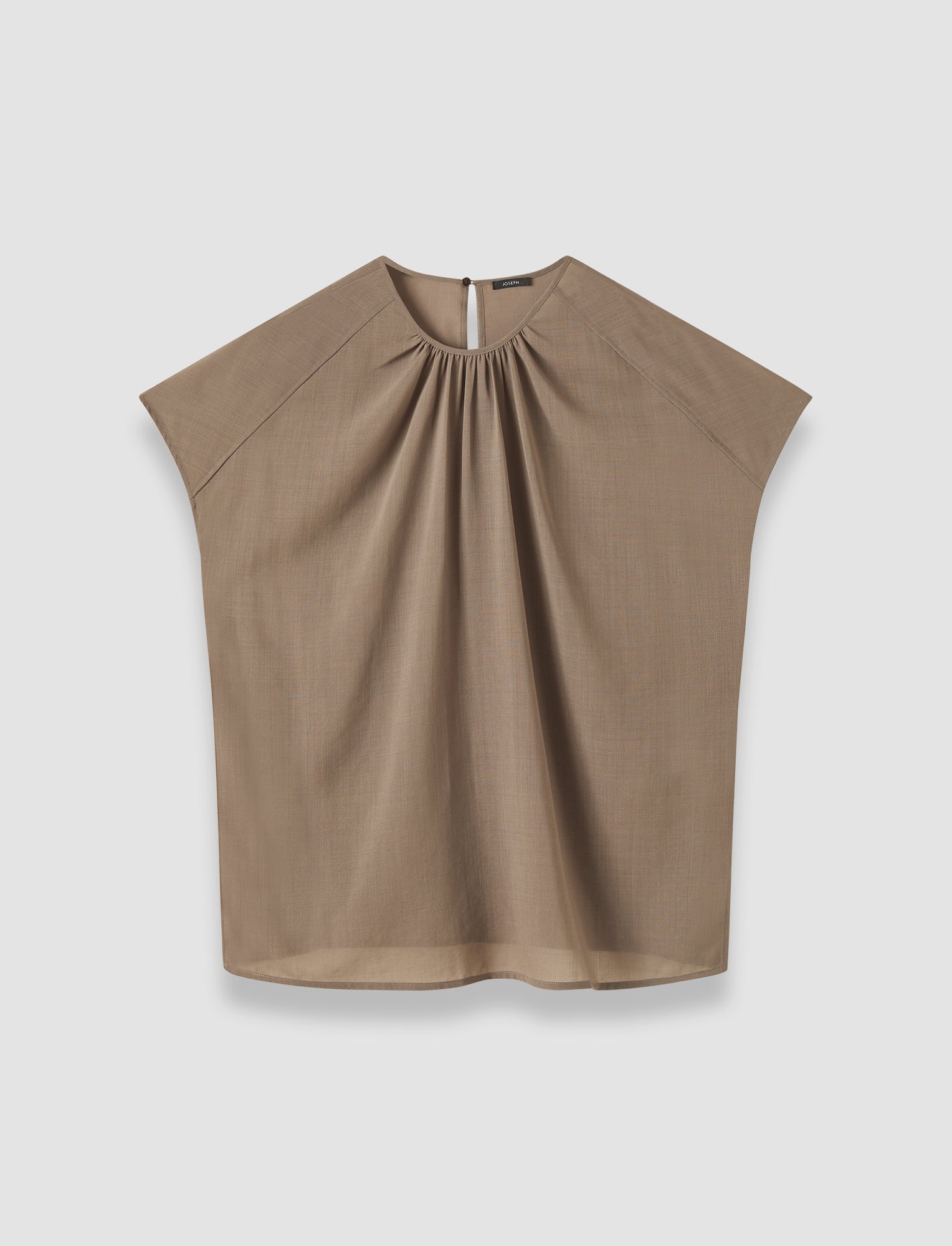 brown-broca-sheer-fine-wool-blouse-JOSEPH