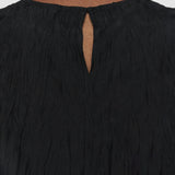 Black Brunet Habotai Silk Top - Joseph