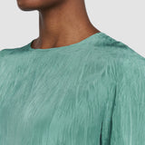 Blue Brunet Habotai Silk Top - Joseph