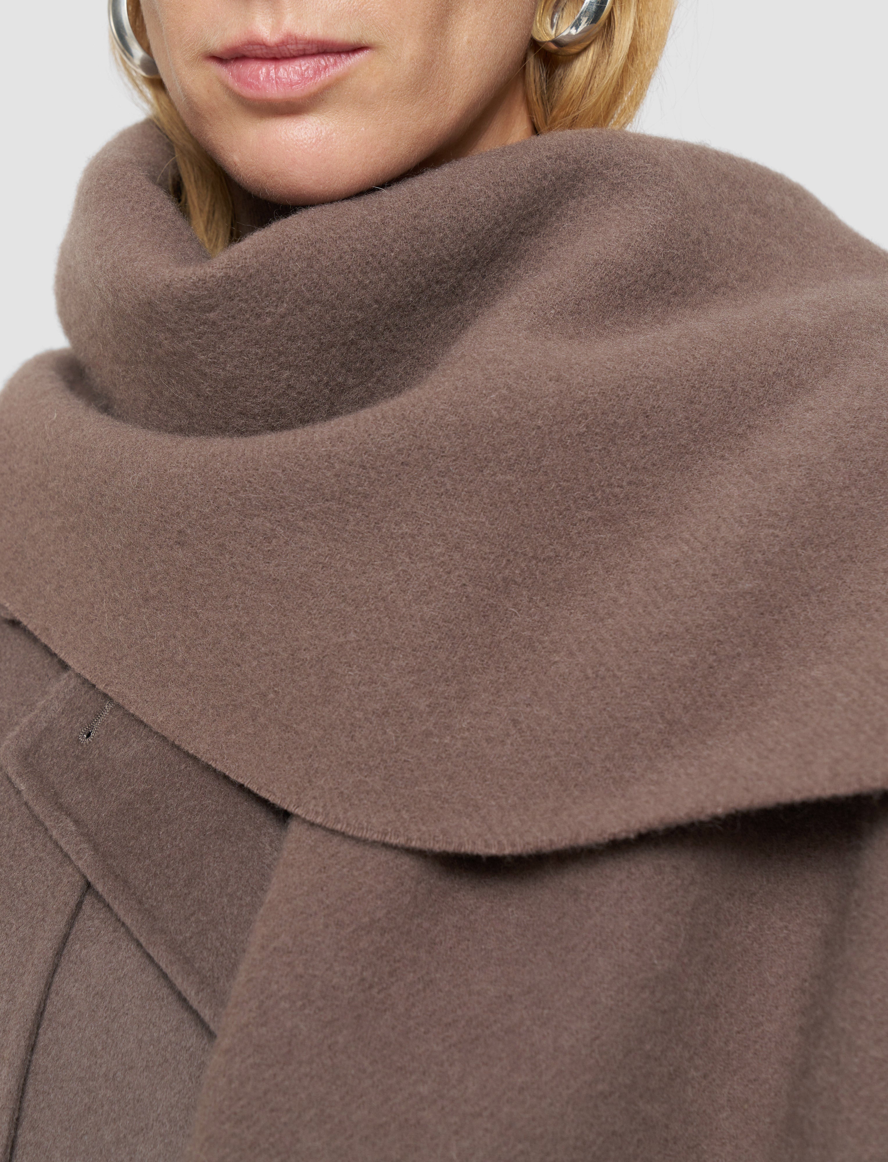 marron-echarpe-cecile-en-laine-JOSEPH