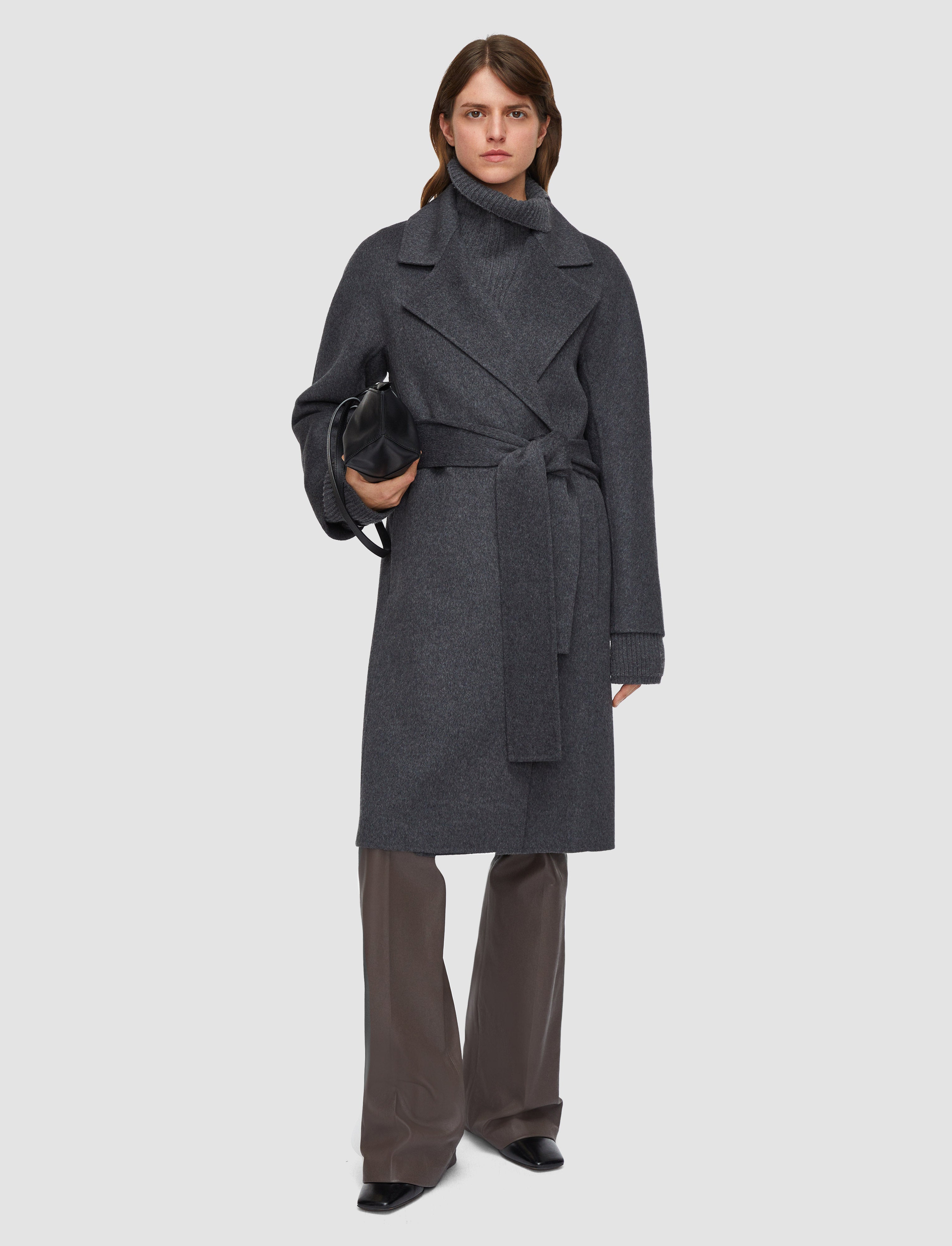 グレー-costa-double-face-cashmere-コート-JOSEPH