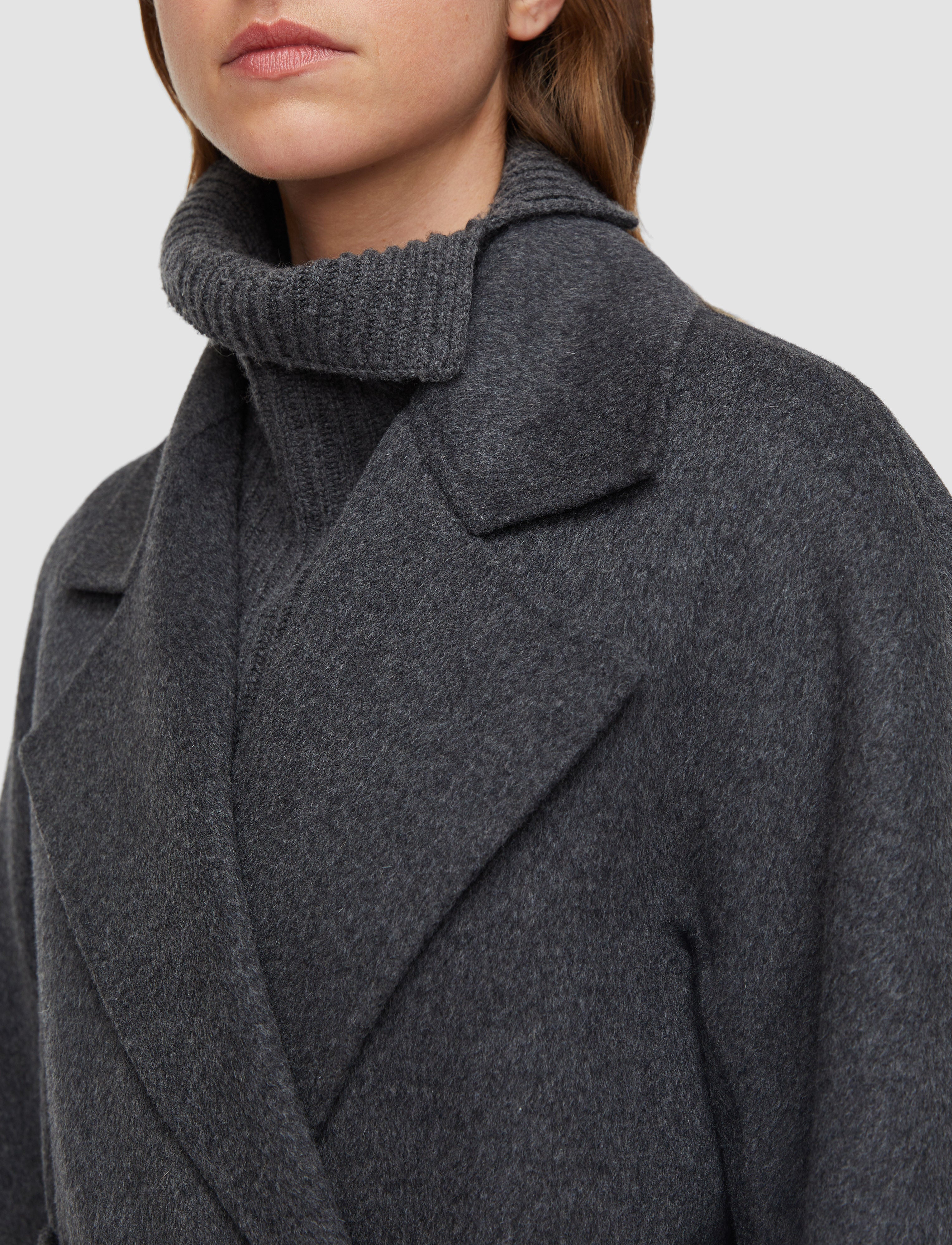 グレー-costa-double-face-cashmere-コート-JOSEPH
