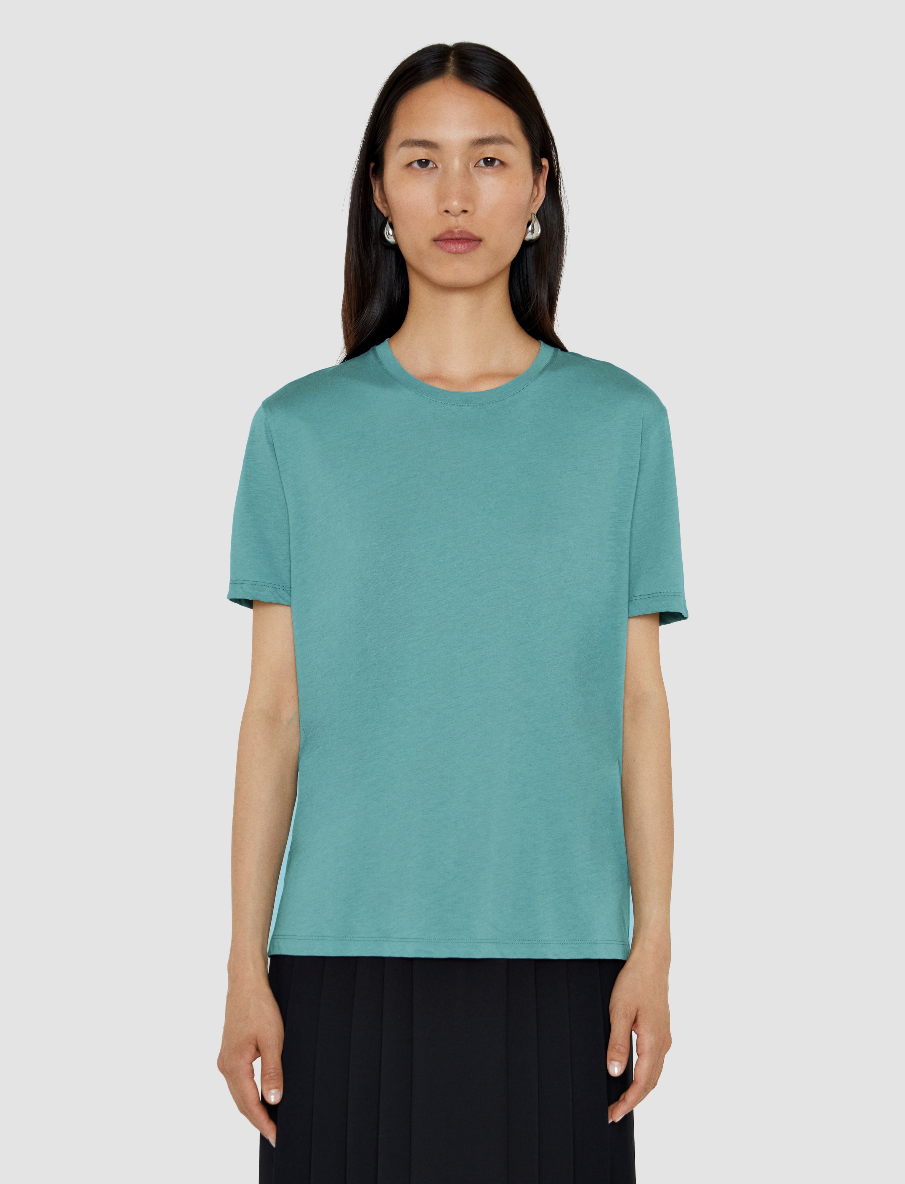 blue-cotton-silk-jersey-t-shirt-JOSEPH