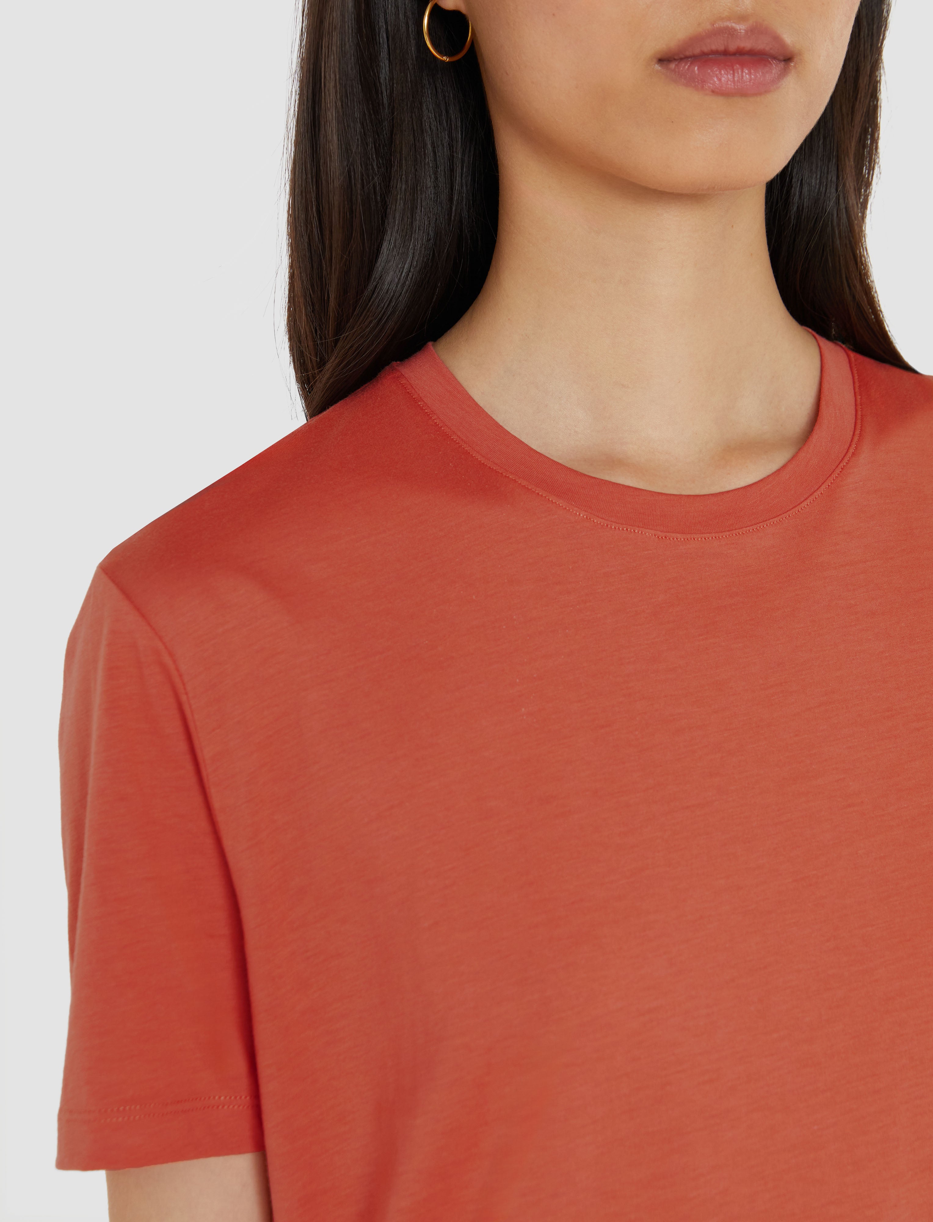 orange-cotton-silk-jersey-t-shirt-JOSEPH