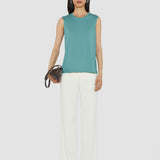Cotton Silk Jersey Tank Top