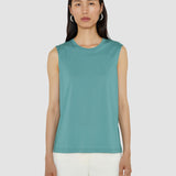 Cotton Silk Jersey Tank Top