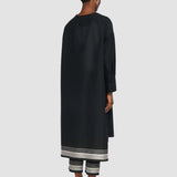 Black Dalamo Cotton Blend Dress - Joseph