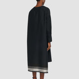Black Dalamo Cotton Blend Dress - Joseph
