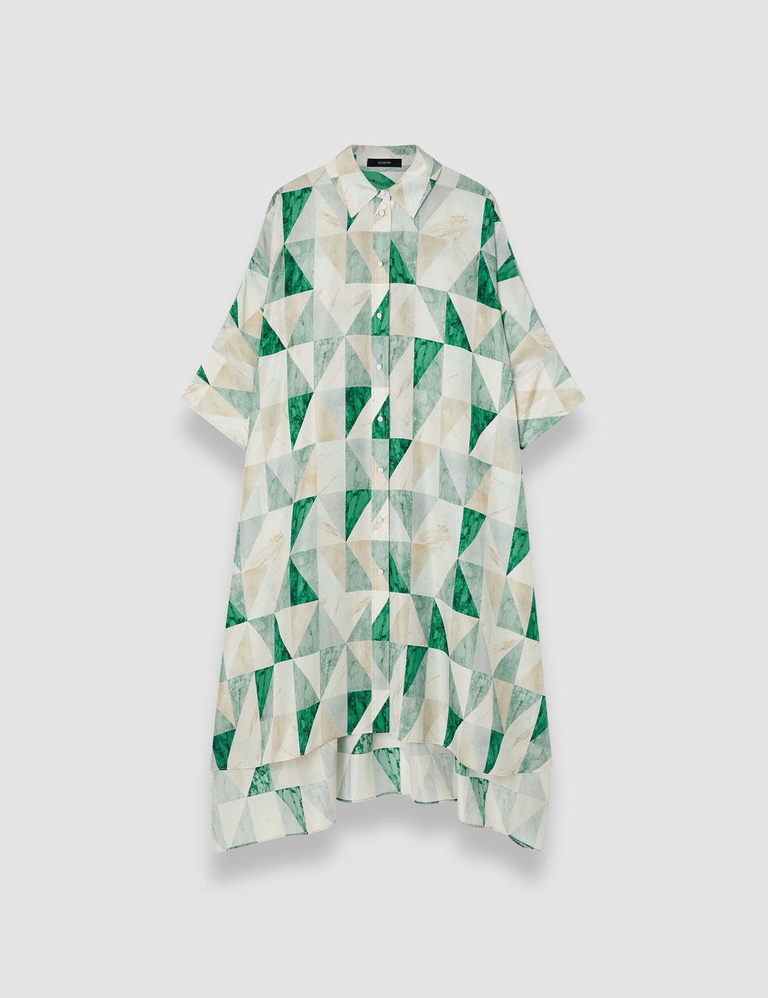 Multicolour Dania Marble Print Dress - Joseph