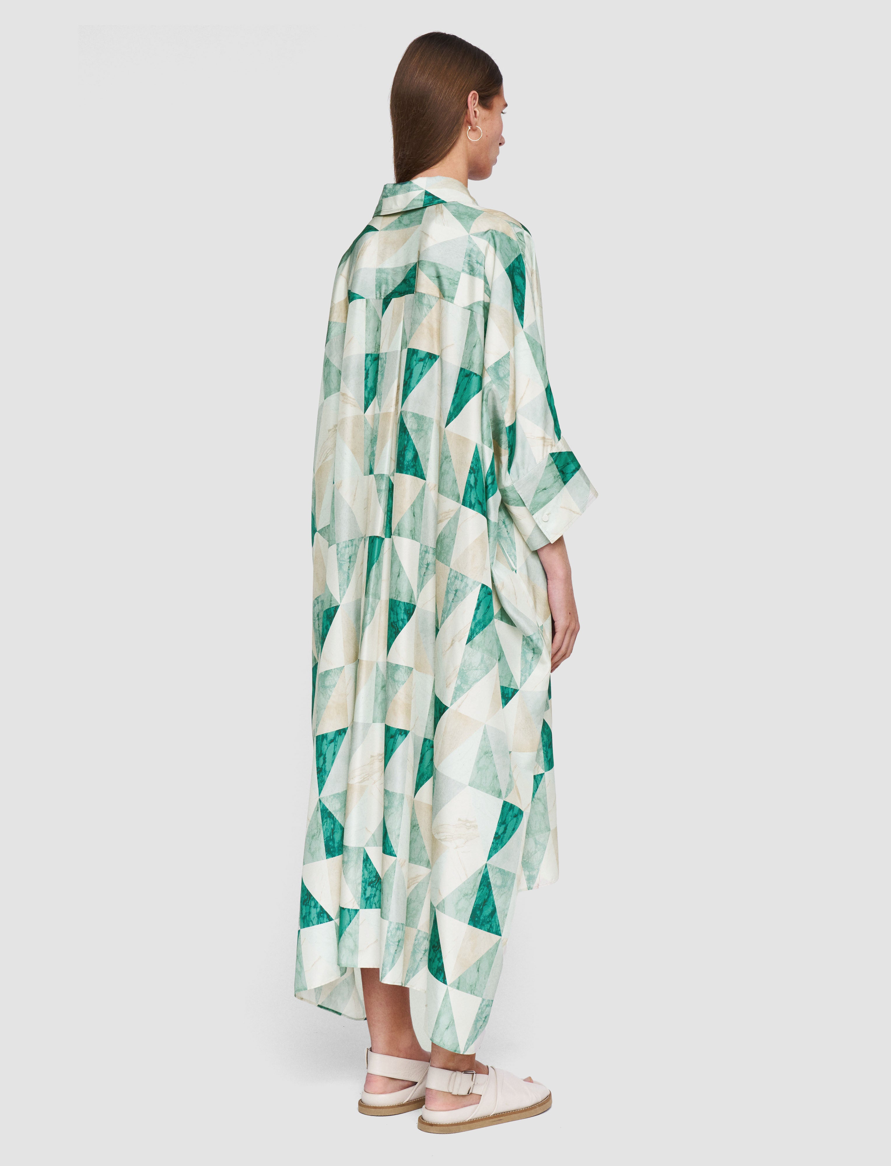 multicolour-dania-marble-print-silk-dress-JOSEPH