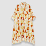 Multicolour Dania Marble Print Dress - Joseph