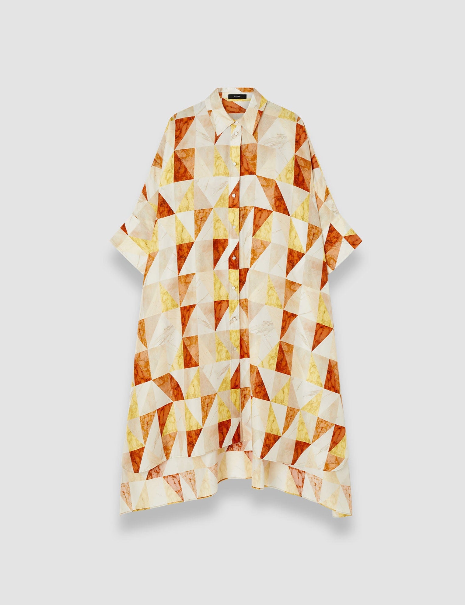 Multicolour Dania Marble Print Dress - Joseph