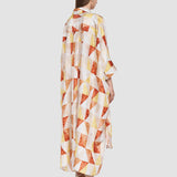 Multicolour Dania Marble Print Dress - Joseph