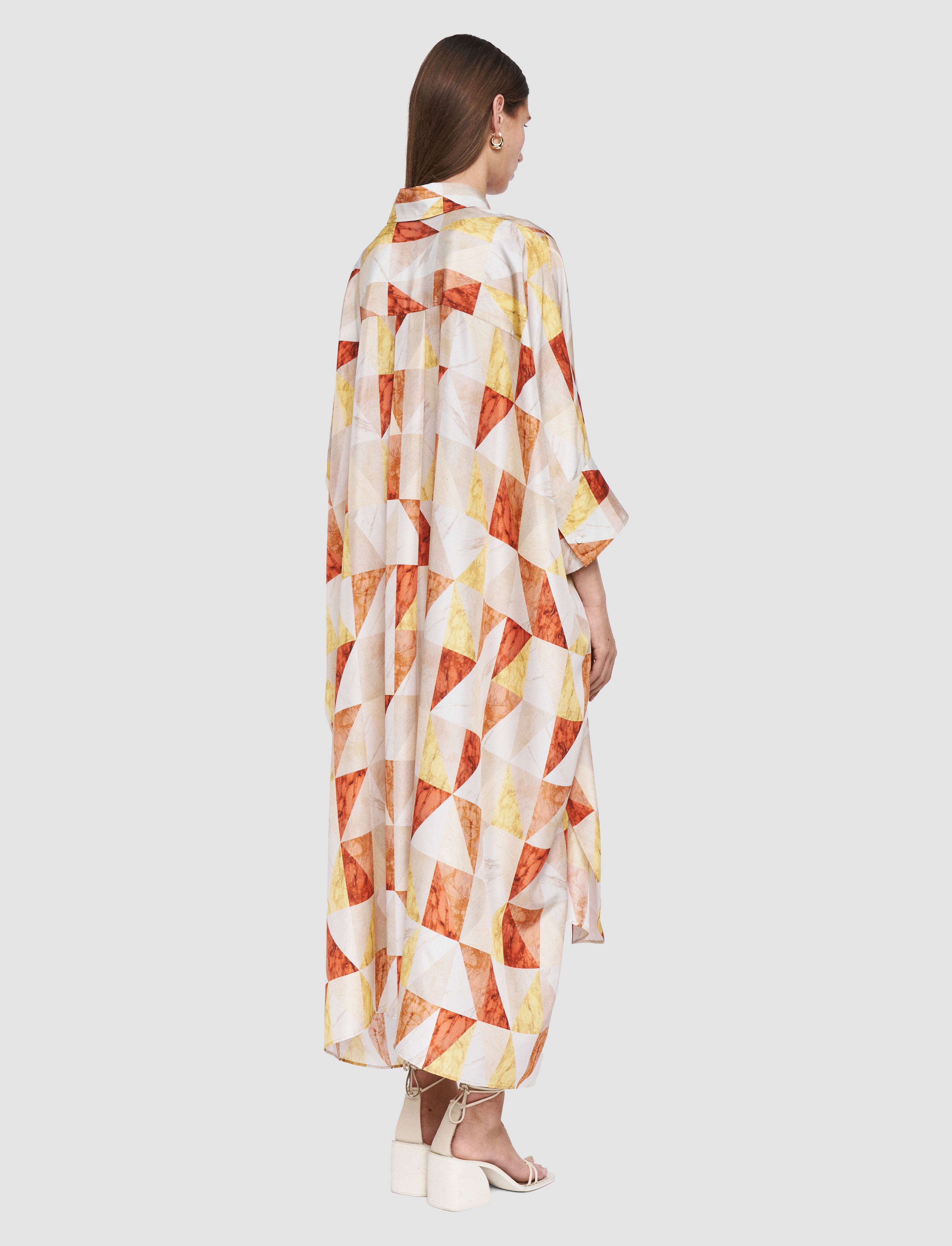 multicolour-dania-marble-print-silk-dress-JOSEPH