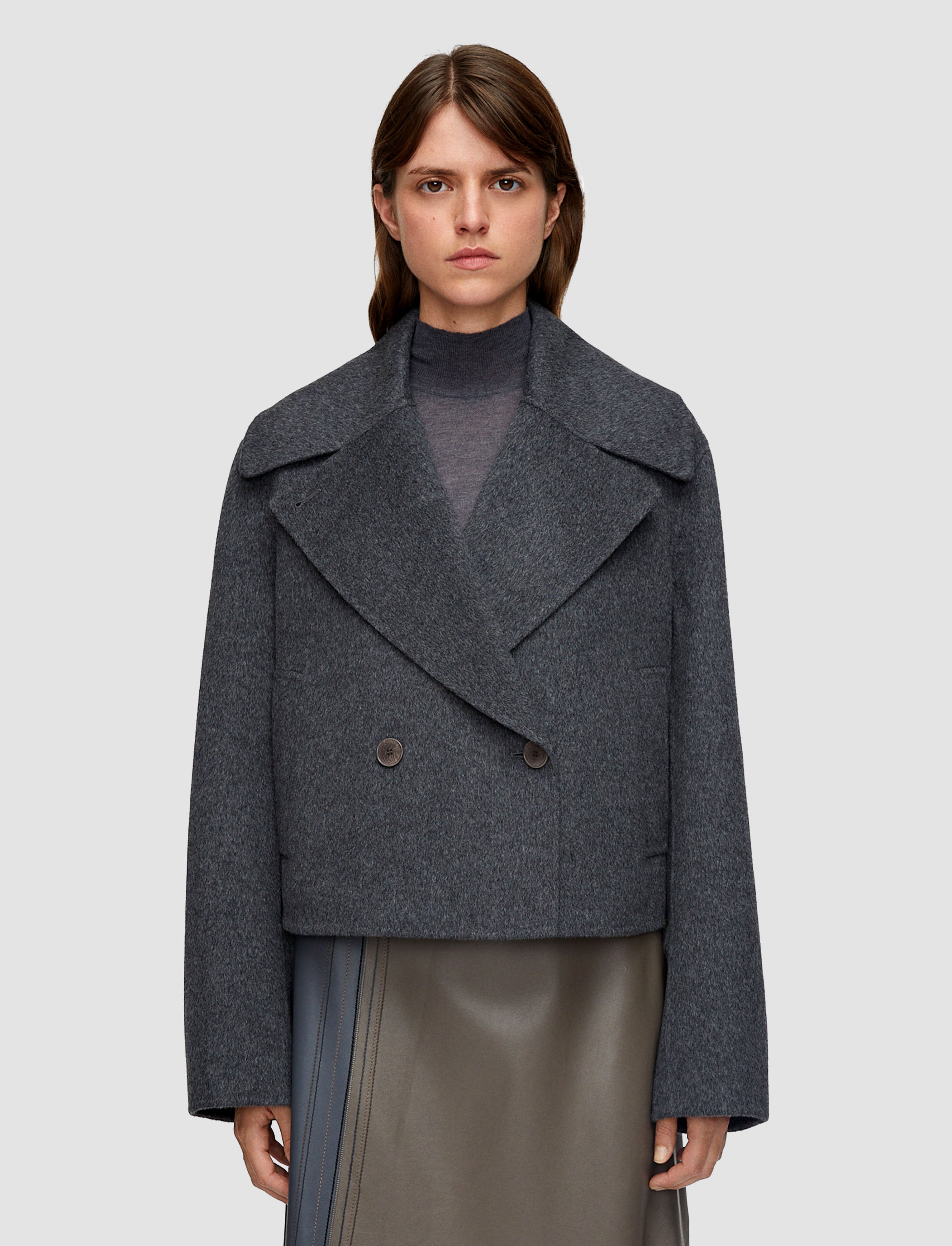 グレー-delano-double-face-cashmere-ジャケット-JOSEPH
