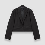 Grey Elia Flannel Wool Jacket - Joseph