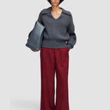 Forest Fine Wool Trousers
