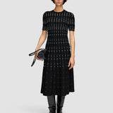 Fragmented Stripes Dress