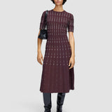 Fragmented Stripes Dress