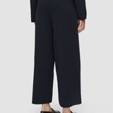 Black Viscose Knit Stretch Culottes - Joseph