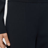 Black Viscose Knit Stretch Culottes - Joseph