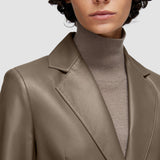 Veste Glenview en cuir nappa