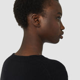 Black Pure Cashmere Round Neck Jumper - Joseph