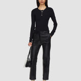 Pull en soie stretch
