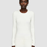 Pull en soie stretch